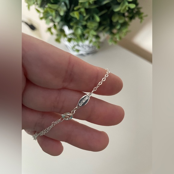 Disney Mickey Mouse Charm Pendant Silver tone Necklace - Picture 4 of 4